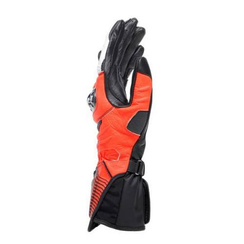 CARBON 4 LONG GUANTI BLACK FLUO-RED WHITE MAN | DAINESE