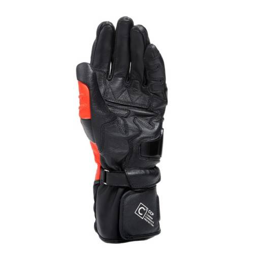 CARBON 4 LONG GUANTI BLACK FLUO-RED WHITE MAN | DAINESE