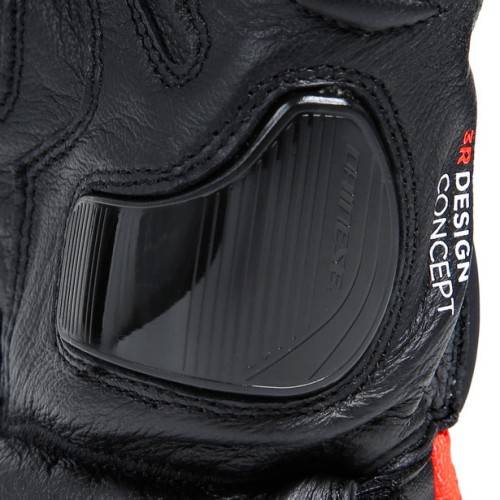 CARBON 4 LONG GUANTI BLACK FLUO-RED WHITE MAN | DAINESE