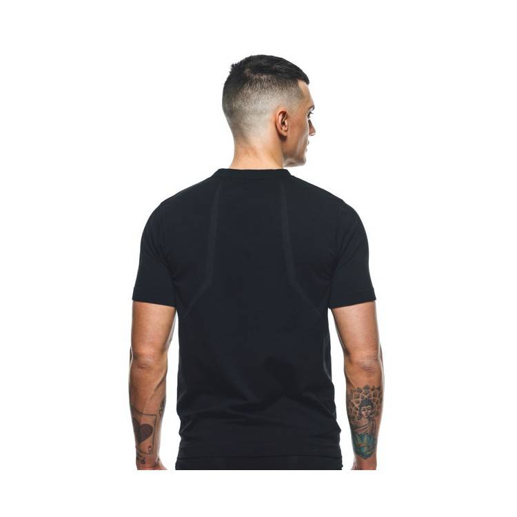 QUICK DRY TEE BLACK | DAINESE