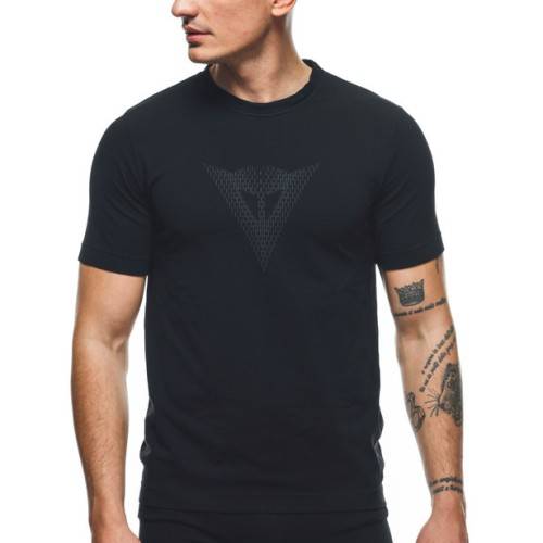 QUICK DRY TEE BLACK | DAINESE