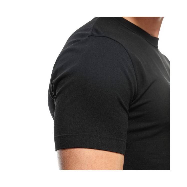 QUICK DRY TEE BLACK | DAINESE