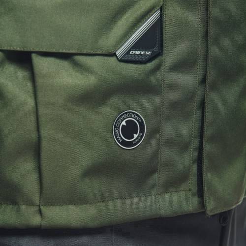 GIACCA LADAKH 3L D-DRY  ARMY-GREEN BLACK MAN | DAINESE