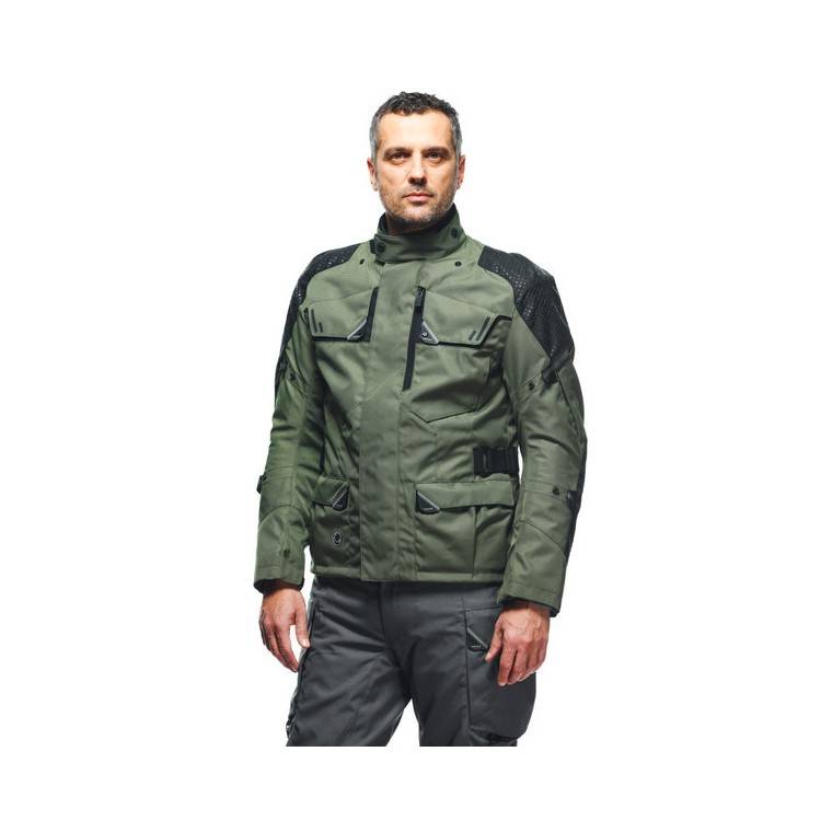 GIACCA LADAKH 3L D-DRY  ARMY-GREEN BLACK MAN | DAINESE