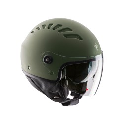 CASCO JET EL TOP VERDE AIRBORNE OPACO | TUCANO URBANO