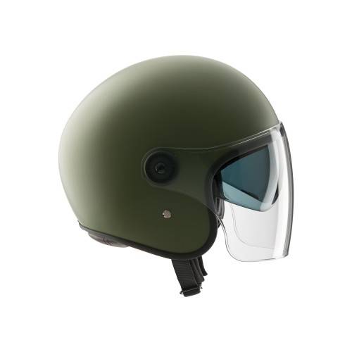 CASCO JET EL FAST VERDE AIRBORNE OPACO | TUCANO URBANO