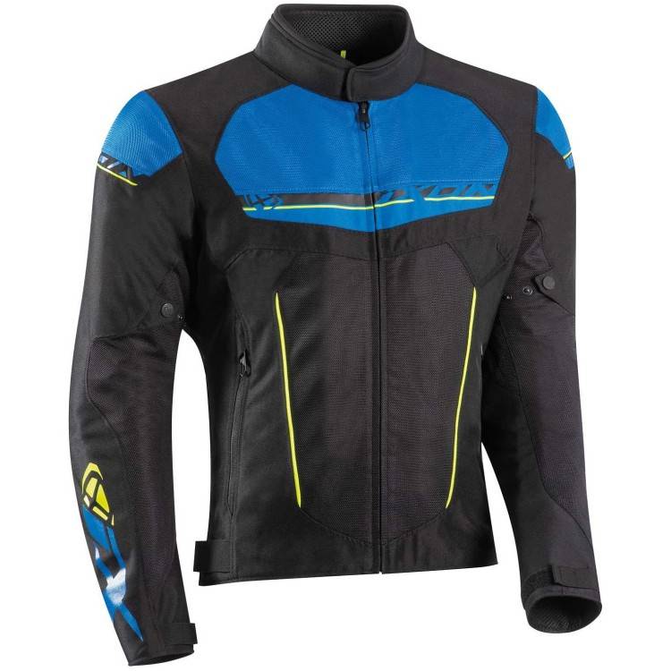 T-REX NERO BLU GIALLO GIUBBOTTO TESSUTO UOMO | IXON