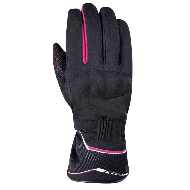 PRO GLOBE LADY NERO FUCSIA GUANTO INV TESSUTO DONNA | IXON