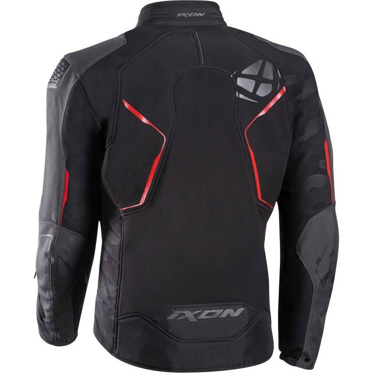 CELL NERO GRIGIO ROSSO GIUBBOTTO TESSUTO UOMO | IXON