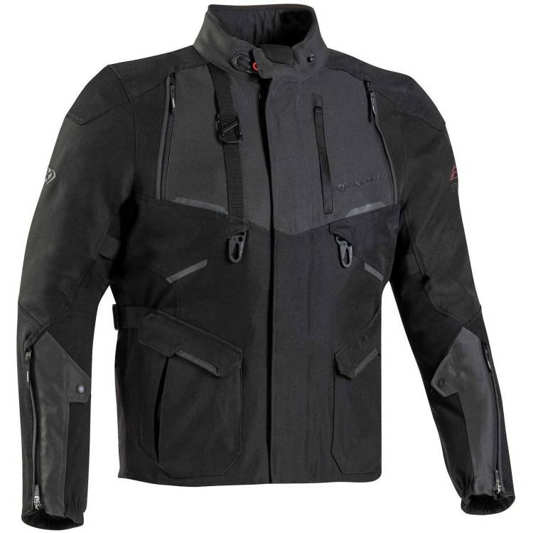 EDDAS C NERO ANTRACITE GIACCA TESSUTO UOMO | IXON
