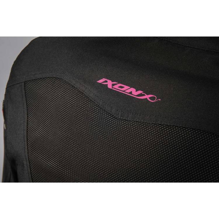 ILANA EVO NERO FUCSIA GIUBBOTTO TESSUTO DONNA | IXON