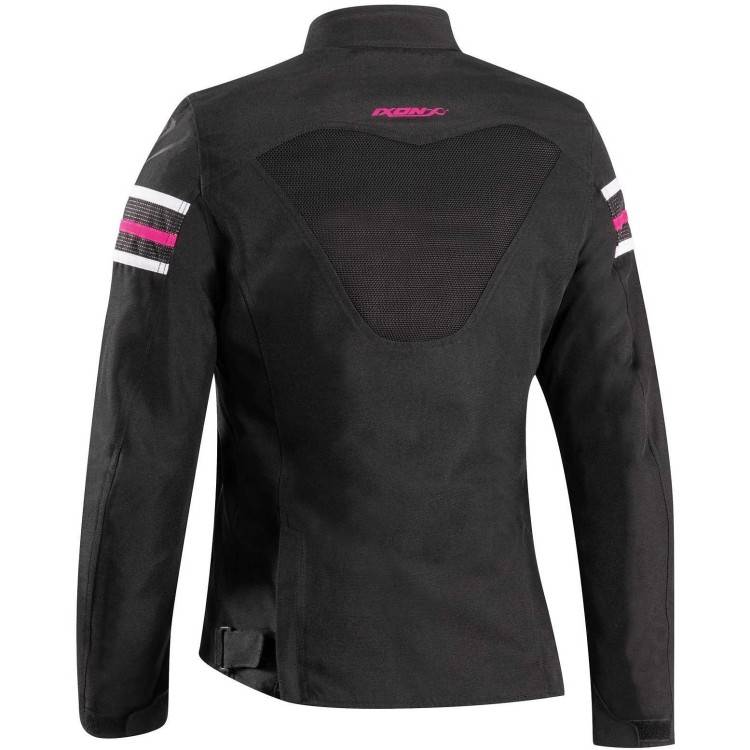 ILANA EVO NERO FUCSIA GIUBBOTTO TESSUTO DONNA | IXON