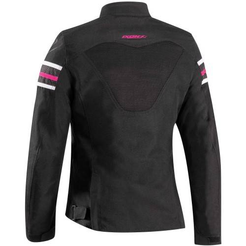 ILANA EVO NERO FUCSIA GIUBBOTTO TESSUTO DONNA | IXON