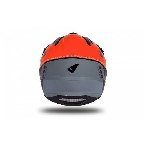 CASCO OFFROAD SHERATAN JET RED-BLACK-GREY GLOSSY | UFO PLAST