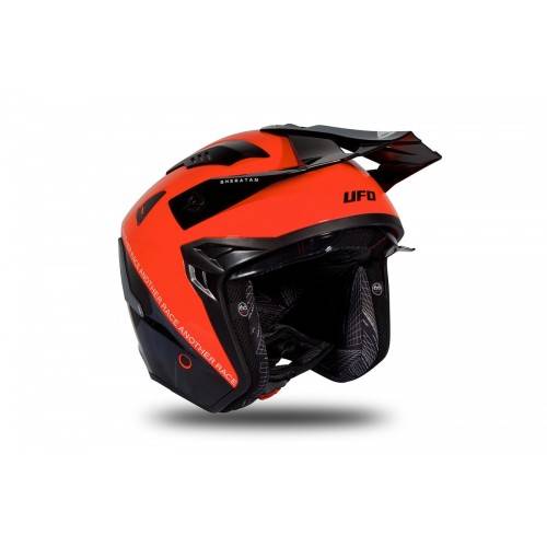 CASCO OFFROAD SHERATAN JET RED-BLACK-GREY GLOSSY | UFO PLAST