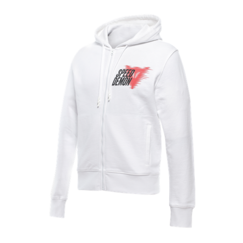 SPEED DEMON VELOCE HOODIE BRILLANT WHITE | DAINESE