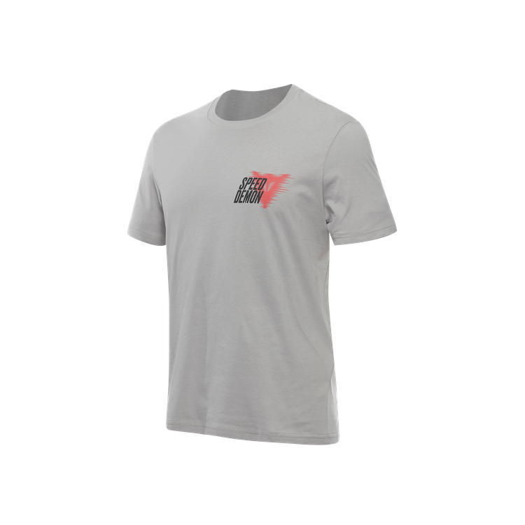 SPEED DEMON VELOCE T-SHIRT GREY-ASH | DAINESE