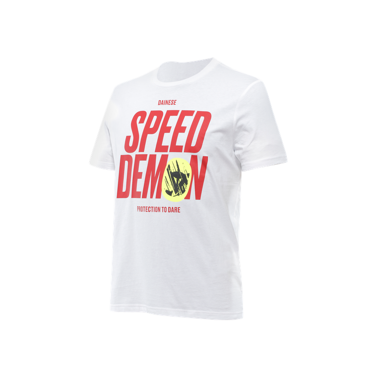KNEE DOWN T-SHIRT BRILLANT WHITE | DAINESE