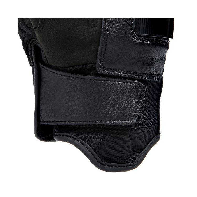 CARBON 4 SHORT LEATHER GLOVES BLACK BLACK | DAINESE