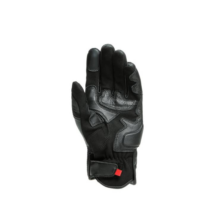 MIG 3 UNISEX LEATHER GLOVES BLACK BLACK | DAINESE