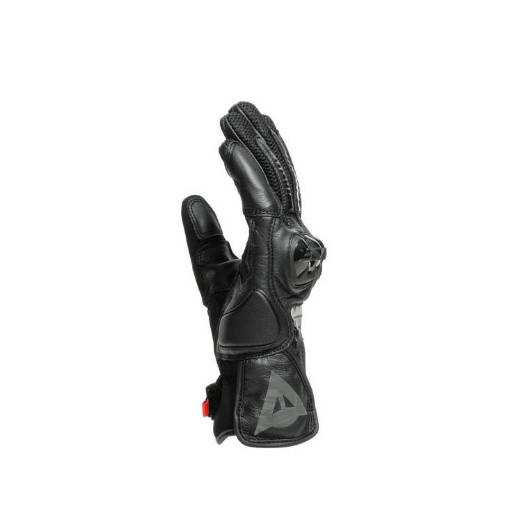 MIG 3 UNISEX LEATHER GLOVES BLACK BLACK | DAINESE