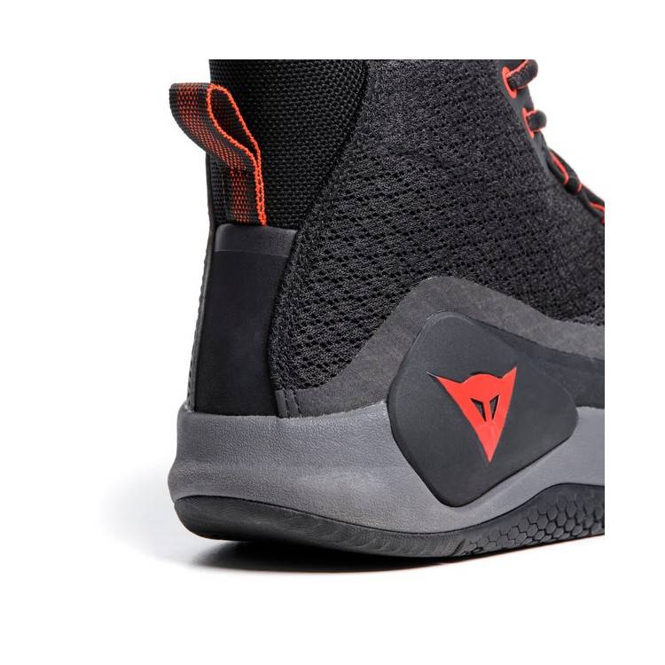 ATIPICA AIR 2 SHOES BLACK RED-FLUO | DAINESE