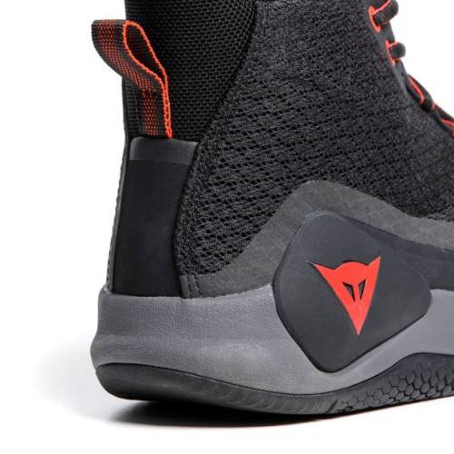 ATIPICA AIR 2 SHOES BLACK RED-FLUO | DAINESE