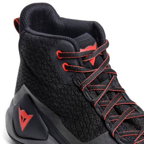 ATIPICA AIR 2 SHOES BLACK RED-FLUO | DAINESE