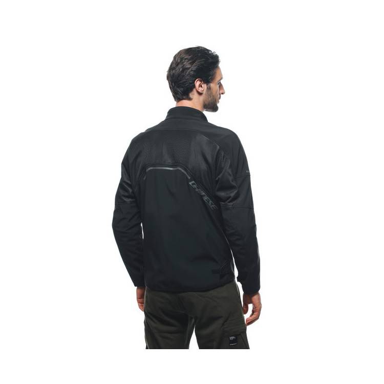 IGNITE AIR TEX JACKET BLACK BLACK GRAY-REFLEX | DAINESE
