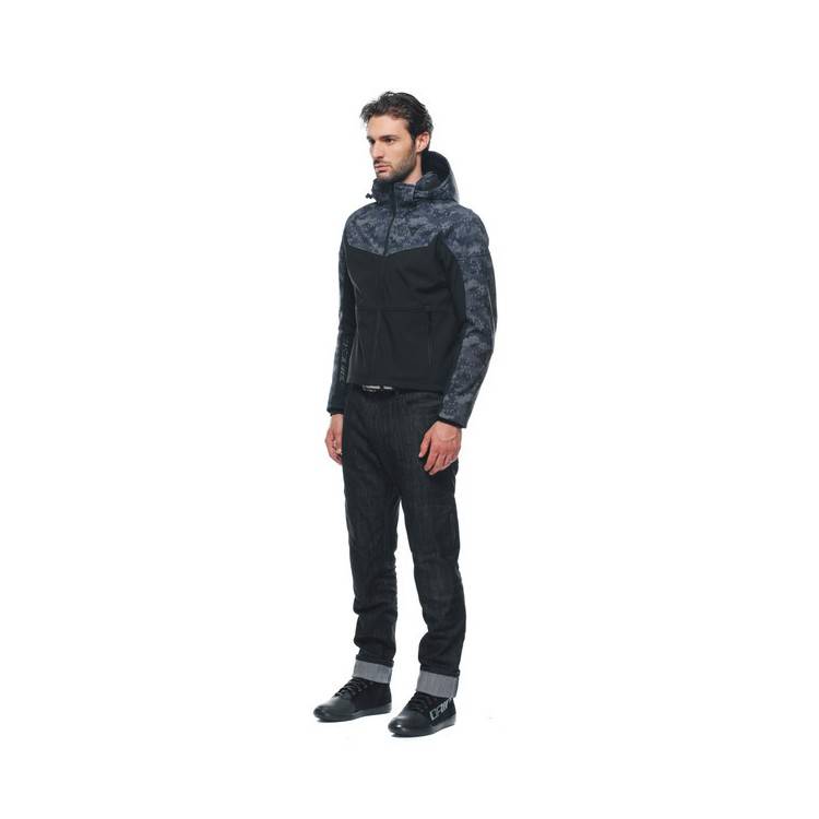 IGNITE TEX JACKET BLACK CAMO-GRAY | DAINESE