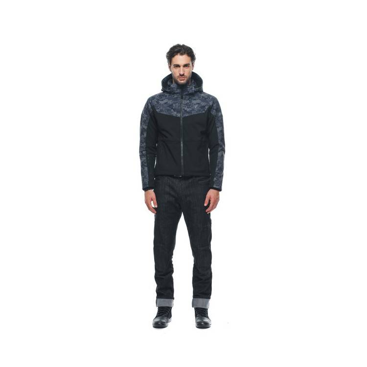 IGNITE TEX JACKET BLACK CAMO-GRAY | DAINESE