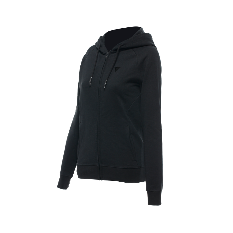 DAINESE HOODIE LOGO LADY BLACK BLACK | DAINESE