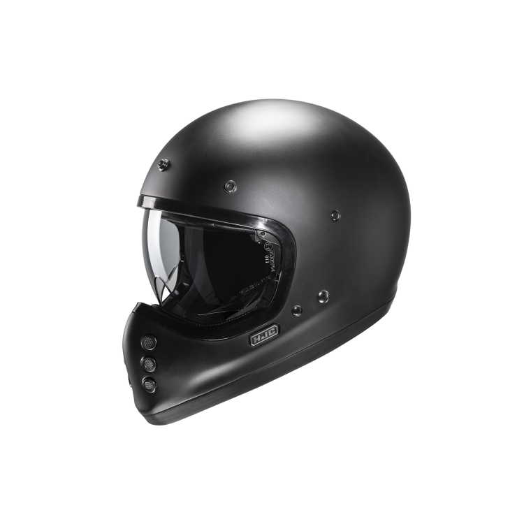 CASCO INTEGRALE V60 Semi Mat Noir  SEMI FLAT BLACK | HJC