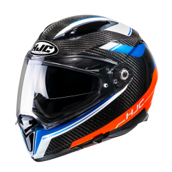 CASCO INTEGRALE F70 CARBON UBIS MC27 | HJC