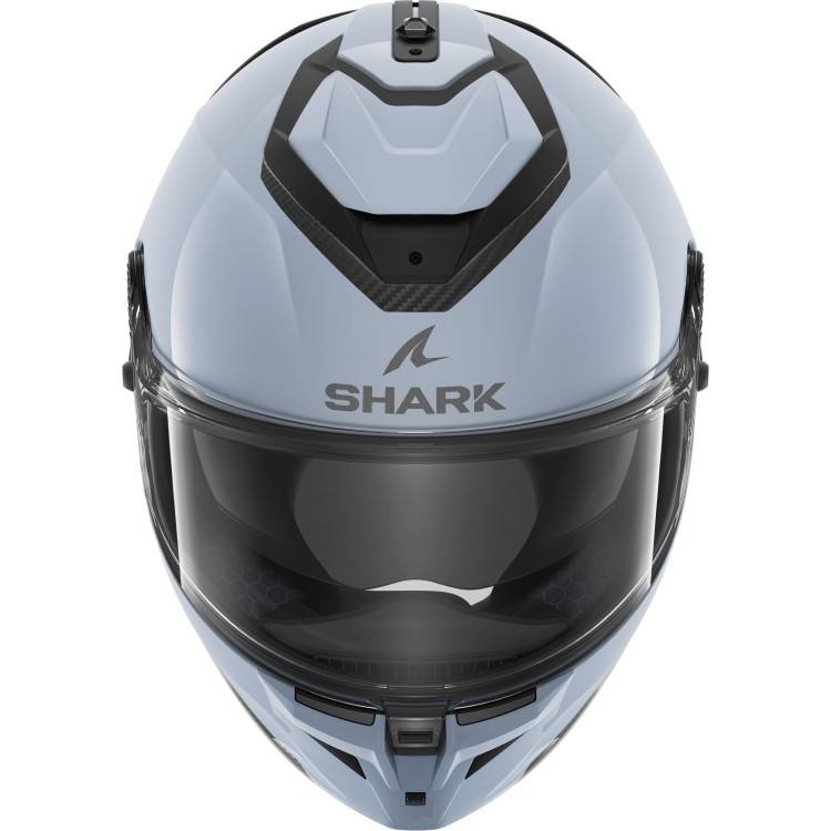 CASCO SPARTAN GT PRO BLANK LIGHT WHITE GLOSSY | SHARK
