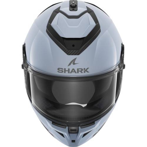 CASCO SPARTAN GT PRO BLANK LIGHT WHITE GLOSSY | SHARK