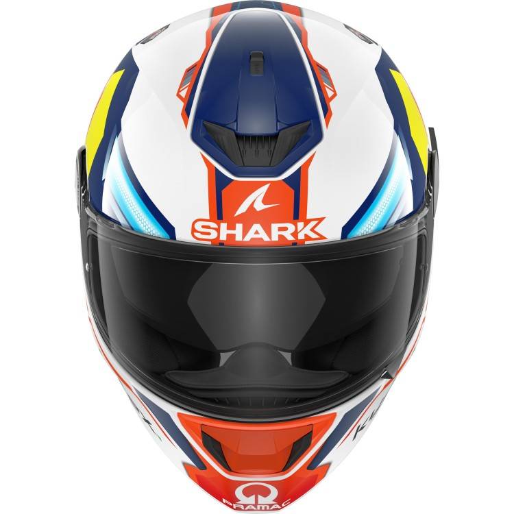 CASCO D-SKWAL 2 REPLICA JORGE MARTIN   WHITE BLUE RED | SHARK
