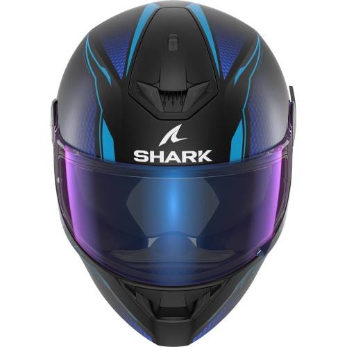 CASCO D-SKWAL 2 CADIUM MAT BLACK BLUE BLACK | SHARK