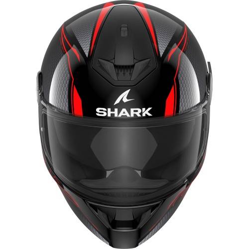CASCO D-SKWAL 2 CADIUM   BLACK RED BLACK | SHARK