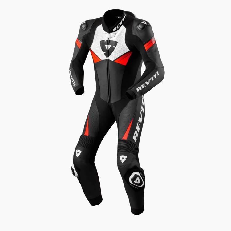 TUTTA 1PZ ARGON 2  BLACK NEON RED | REV'IT