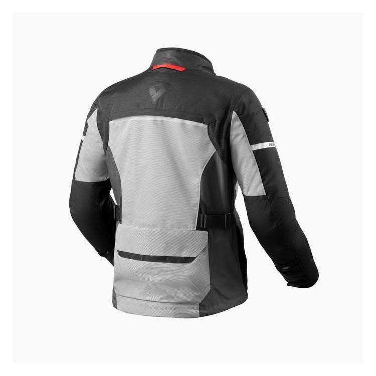 GIACCA OUTBACK 4 H2O  SILVER BLACK | REV'IT