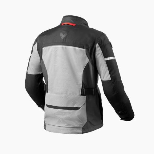 GIACCA OUTBACK 4 H2O  SILVER BLACK | REV'IT