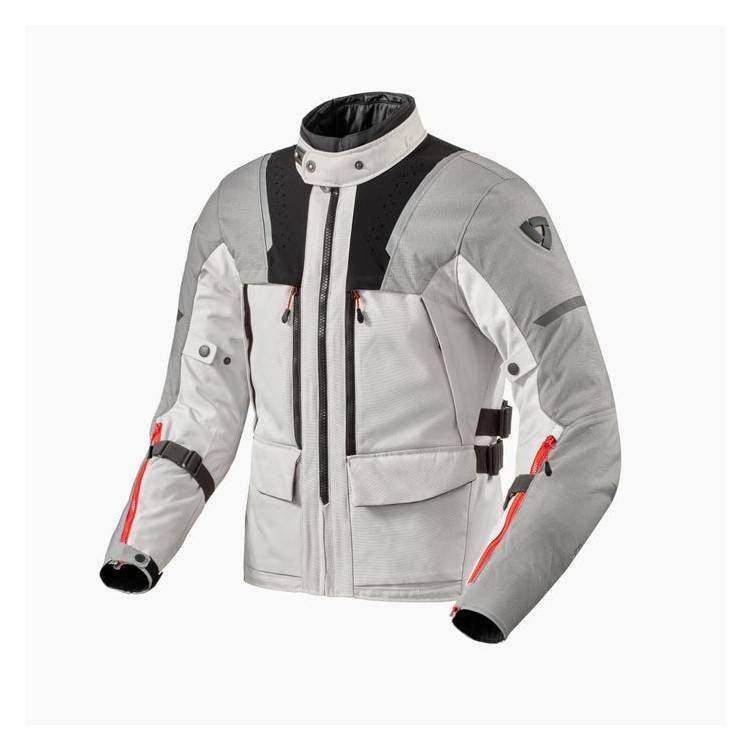 GIACCA OFFTRACK 2 H2O LIGHT GREY SILVER | REV'IT