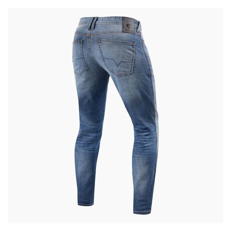 JEANS PISTON 2 SK MEDIUM BLUE USED L34 | REV'IT
