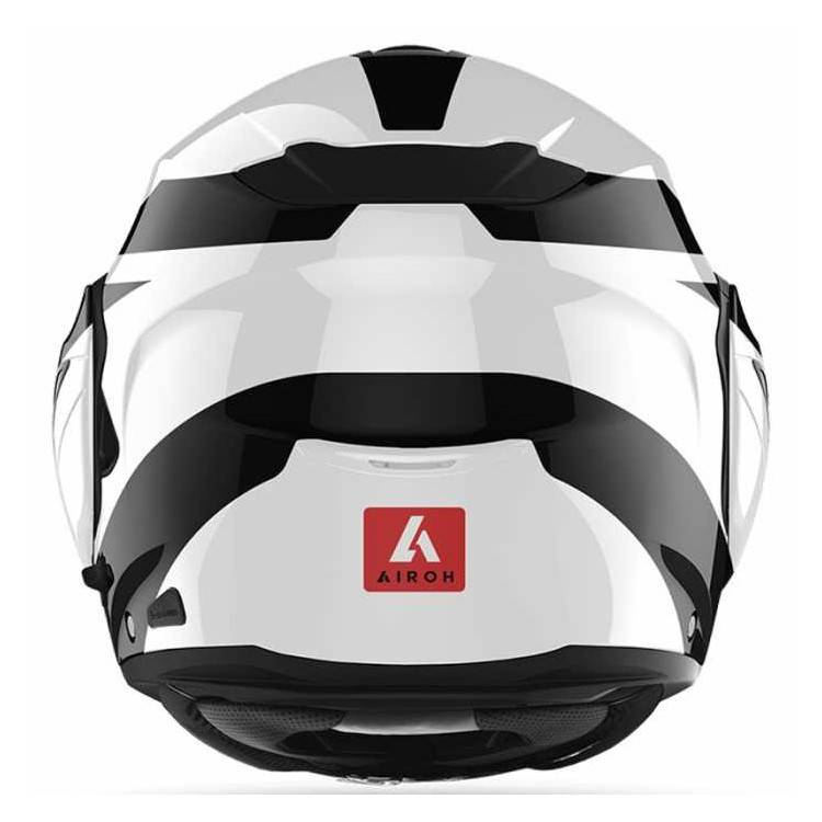 CASCO REV 19 LEADEN ROSSO LUCIDO | AIROH