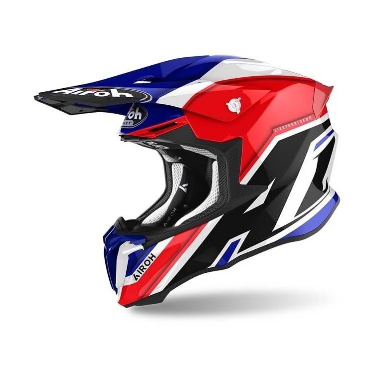 CASCO TWIST 2.0 SHAKEN BLU LUCIDO | AIROH