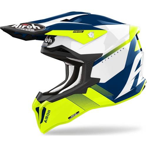 CASCO STRYCKER BLAZER GIALLO LUCIDO | AIROH