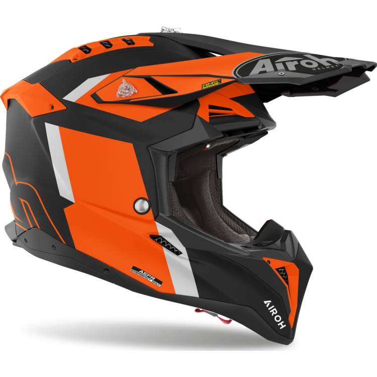 CASCO AVIATOR 3 GLORY ARANCIO OPACO | AIROH