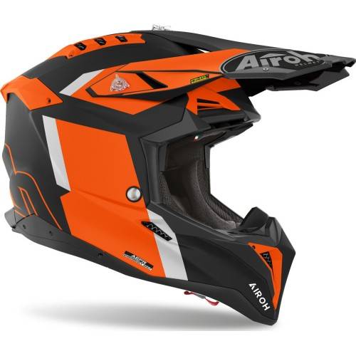 CASCO AVIATOR 3 GLORY ARANCIO OPACO | AIROH