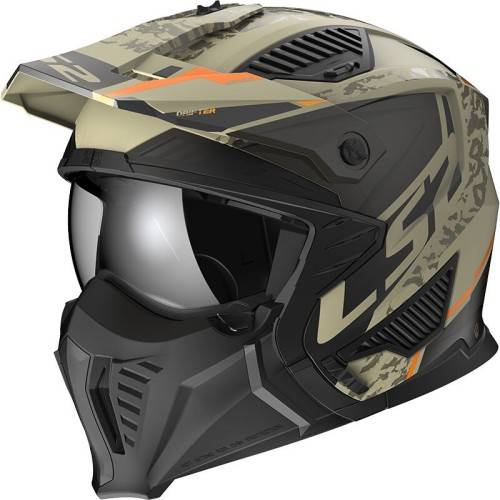 CASCO JET LS2 OF606 DRIFTER SOLID MATT SAND-06  | LS2